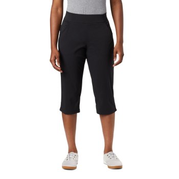 Dámské Kalhoty Columbia Anytime Casual Capri Černé DSKTAW165